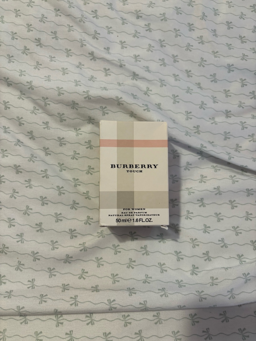 Burberry Box in Cream and Soft Pink Accent